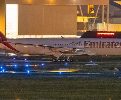 Erster Emirates-A350: Mitte Dezember soll es losgehen.