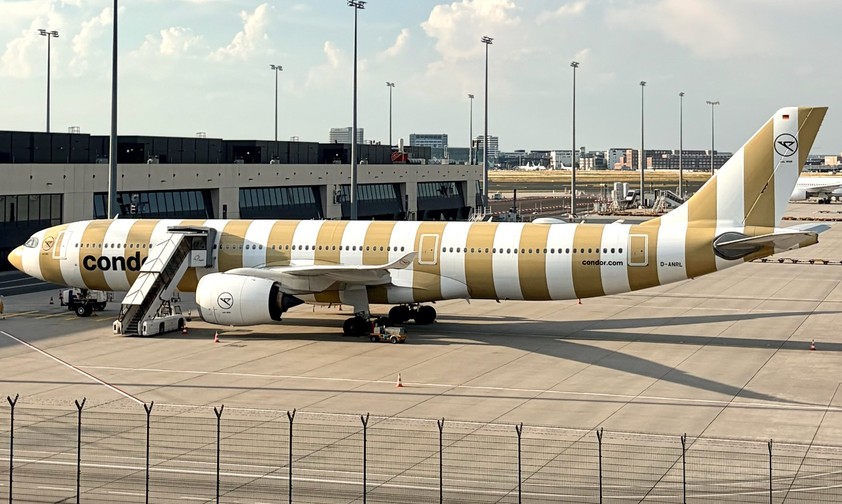 Airbus A330 Neo von Condor am Flughafen Frankfurt: Die Flotte wächst.