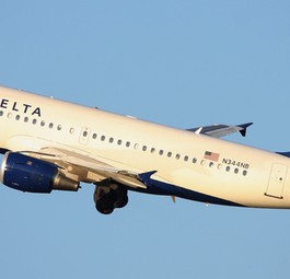 Airbus A319 von Delta: Der Motor wurde einem Angestellten in Texas zu Verhängnis.