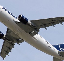 Airbus A310 von Tarom: Der einzige Langstreckenflieger der Airline.