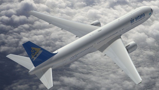 Air Astana baut Streckennetz aus - zum Einsatz kommen werden auch Flugzeuge des Typs Boeing 767-300ER