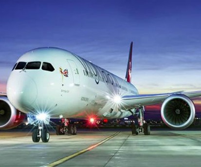 Virgin-Flieger: Nun kann man seine Familie die Reise crowdfunden lassen.