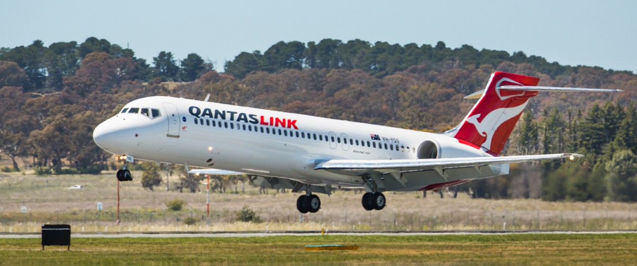 Boeing 717 von Qantas Link: Ersatz gesucht.