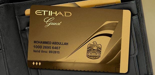 Mitgliedskarte von Etihad: Bald noch mehr Einsatzmöglichkeiten.
