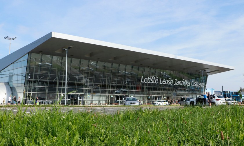 Das Terminal des Flughafens Ostrava: Das Passagiergeschäft erholt sich gut, hat aber seine Grenzen.