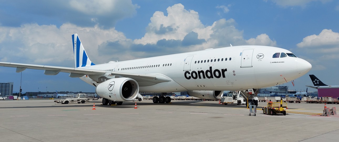 A330-200 von Condor: Bald ab Düsseldorf unterwegs.