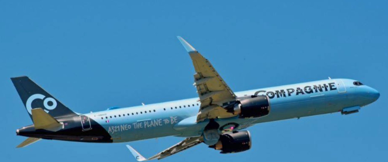Airbus A321 Neo von La Compagnie: Die Airline hat 2022 erstmals einen Gewinn erzielt.