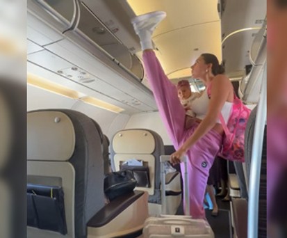 So kann man die Handgepäckfächer auch schließen