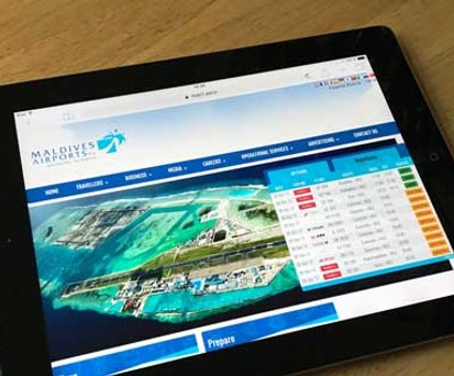 Tablet: Darf am Male Airport nicht mehr an Bord von Flügen ins Vereinigte Königreich.