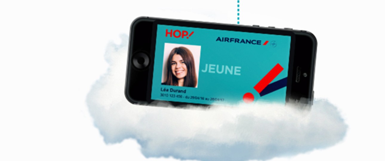 Carte Jeune von Hop: «BahnCard» fürs Flugzeug.