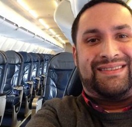 «Ich mache keine Witze, ich bin ganz allein im Flieger.» twitterte Chris O'Leary. Leider stieg kurz darauf ein zweiter Passagier hinzu. Sie sollten dennoch die einzigen bleiben.