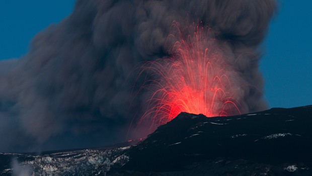 Vulkan Eyjafjallajökull: Zieht Touristen in Scharen an.