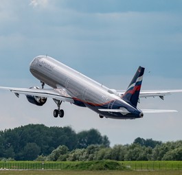 Aeroflot-A321 Neo (hier noch bei Flugtests bei Airbus): Nicht zurück zum Leasinggeber.