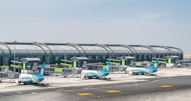 Flugzeuge von Oman Air am Flughafen Muscat: Die Luftfahrtbehörde des Oman will keine zusätzlichen Flüge genehmigen.