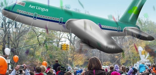 Werbeballon von Aer Lingus: Zieht bald IAG die Fäden bei den Iren?