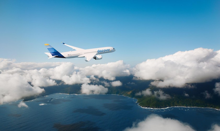 discover airlines airbus 350 900