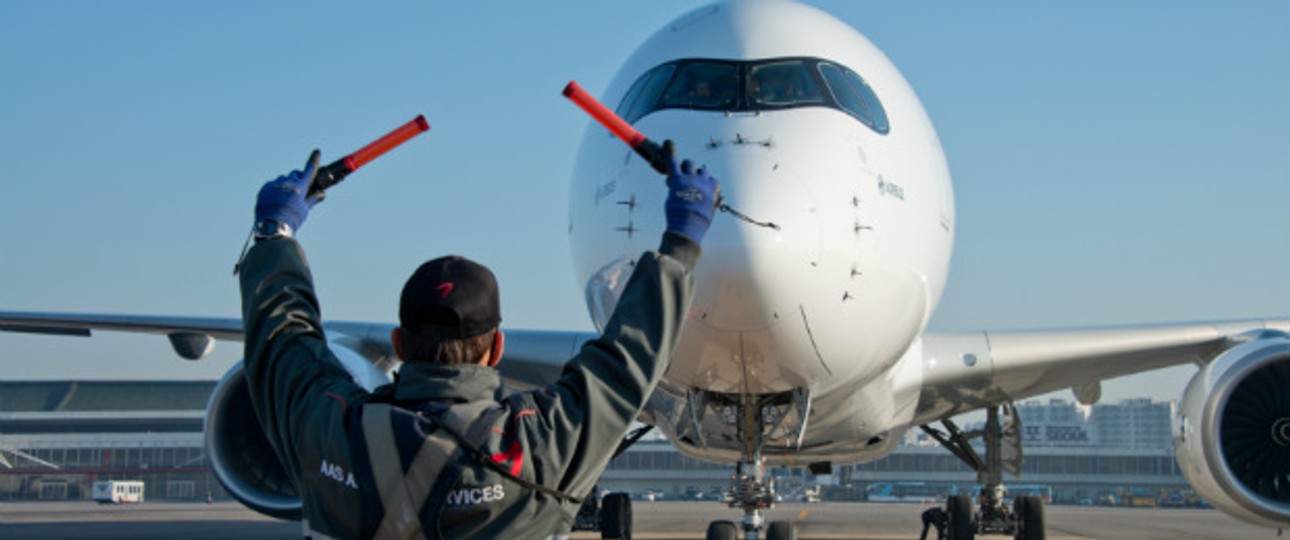 Airbus A350 F-WWYB (Archivbild): Stippvisite in Nepal.