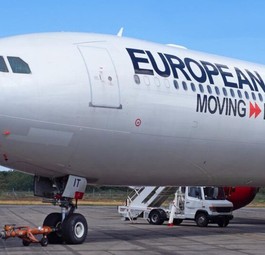 Airbus A340-600 von European Cargo: Die Airline ist insolvent.