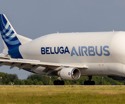 Airbus Beluga: Rettet einen Verwandten in Heathrow.
