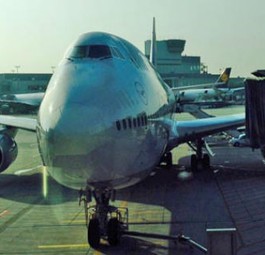 Boeing 747-8 von Lufthansa: Ein Flieger des Typs musste umkehren.