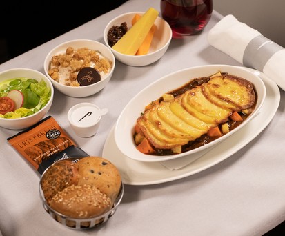 Essen an Bord von British Airways: Genauere Kalkulation.