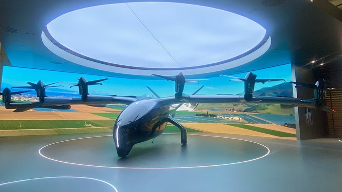 Einer der Konkurrenten: Das Evtol Midnight vom Hersteller Archer.