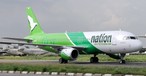 Airbus A320 von First Nation Airways: Am Boden.