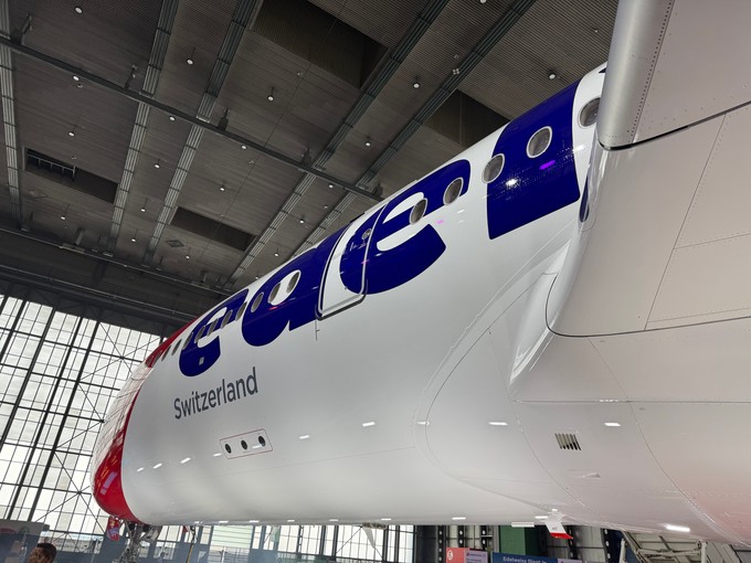 Edelweiss hat den ersten A350 der Schweiz.