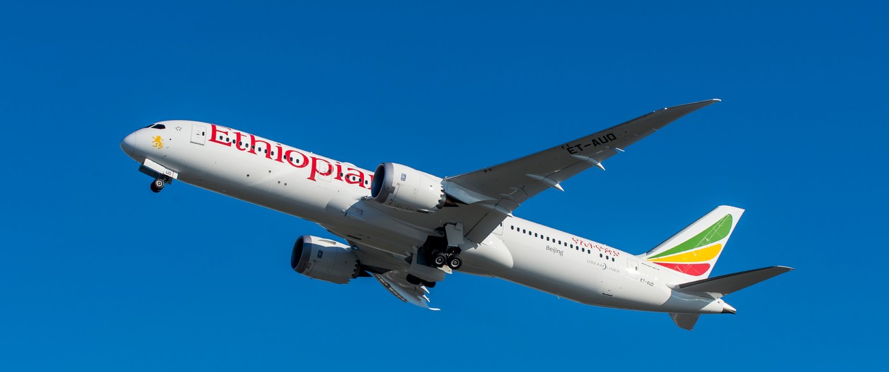 Boeing 787-9 von Ethiopian: Die Airline hat Ärger.