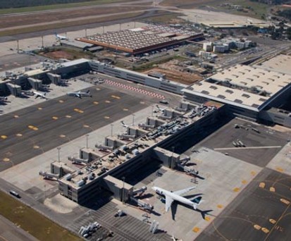 Flughafen Viracopos: Hauptbasis von Azul.