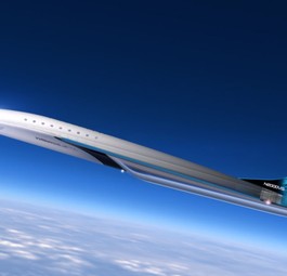 Modell von Virgin Galactic: Mach 3 als Ziel.