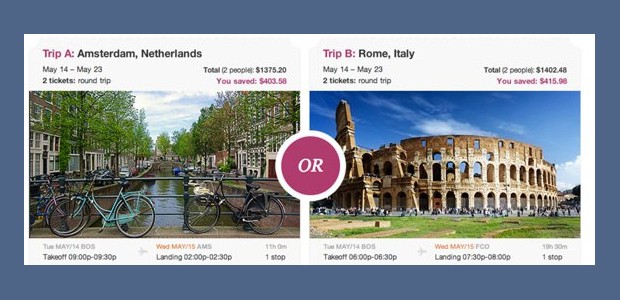 Amsterdam oder Rom? Getgoing entscheidet.