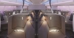 Die neue Business Class von Trinity Airways: Die Airline baut zwölf Sitze in ihre beste Reiseklasse.