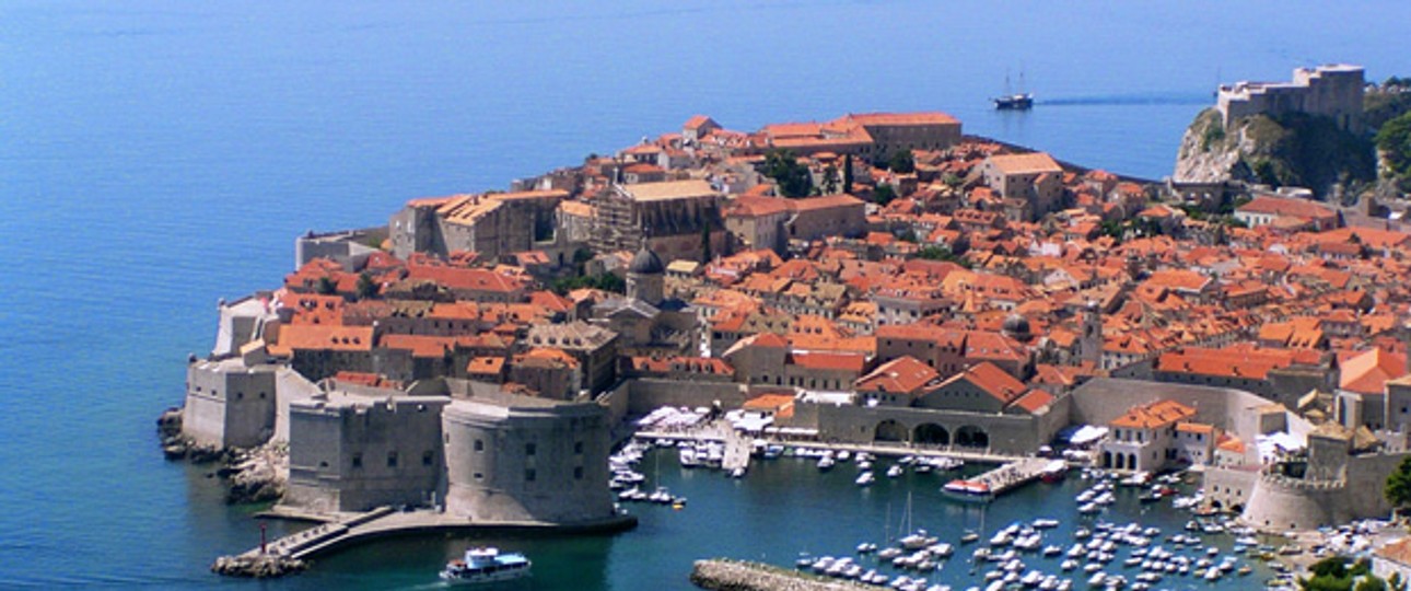 Adria-Stadt Dubrovnik: Bald wieder besser angebunden.