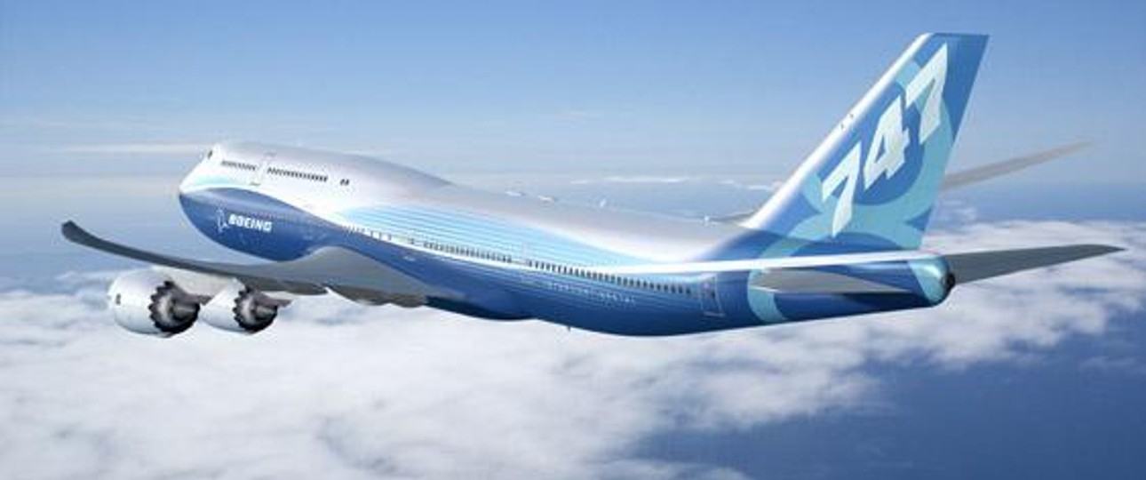 Boeing 747-8: Flug ins Ungewisse.