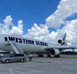 McDonnell Douglas MD-11 von Western Global Airlines: Die Fluglinie holte sich Jets von Lufthansa Cargo.