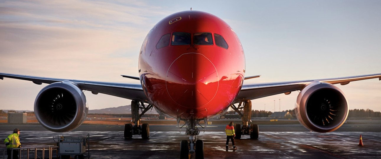 Norwegian plane: Will stay on ground for now, the airline itself is saved.