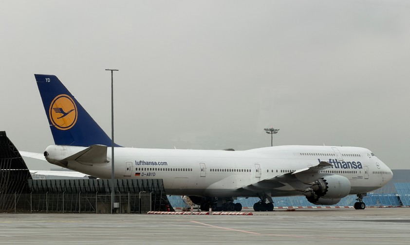 Die Boeing 747-8 mit der Kennung D-ABYD wird Lufthansa im Januar verlassen.