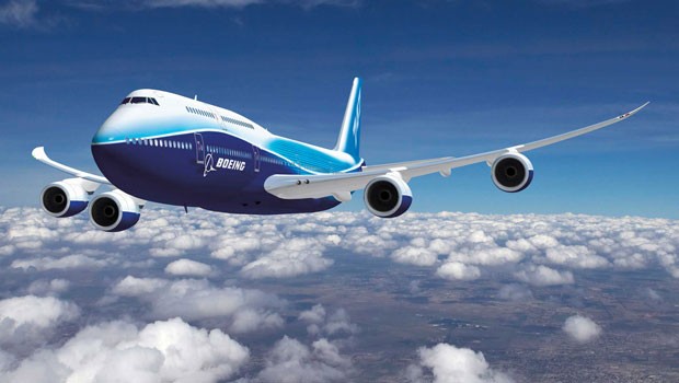 3. Boeing B747-8: 76,3 Meter: Das längste Passagierflugzeug der Welt.