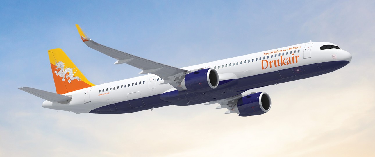 Airbus A321 XLR von Drukair: Soll so aussehen - wenn es ihn den geben wird.