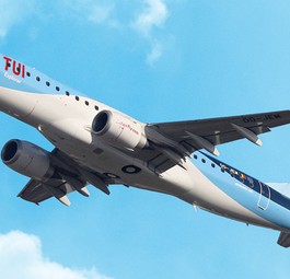 Embraer E190 von Tuifly Belgium: Fliegen auch ab Antwerpen.