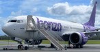 Bonzas Boeing 737 Max 8 mit dem Namen Bazza: Absolvierte den ersten Flug der Airline.