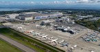 Boeing-Werk Everett: Hier war noch etwas los.