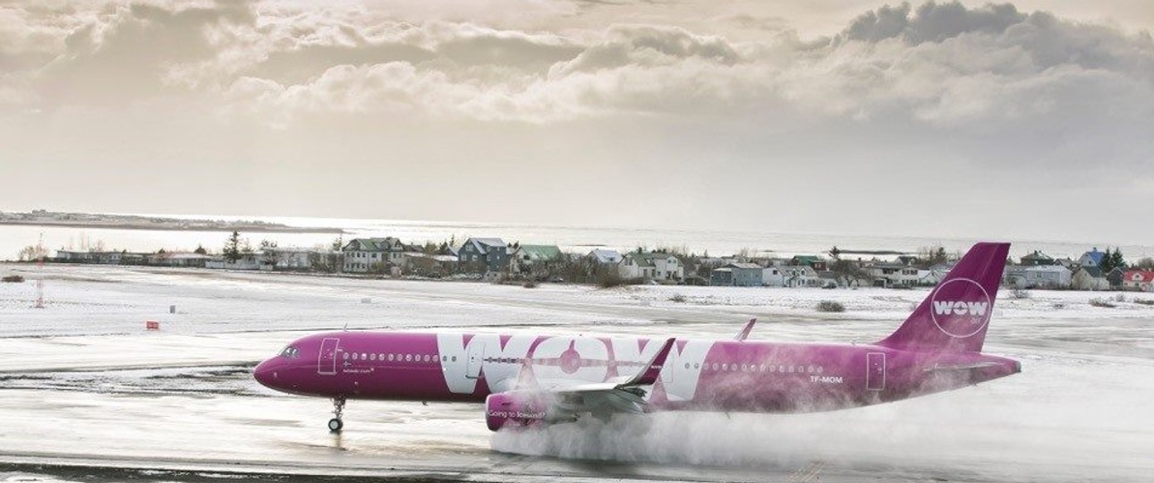 Airbus A321 von Wow Air: Wird nicht mehr für den Billigflieger abheben.