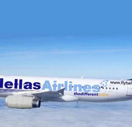 Airbus A320 von Hellas Airlines: Eine Marktlücke füllen.