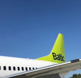Boeing 737 von Air Baltic: Ab Herbst ist dieses Bild Vergangenheit.