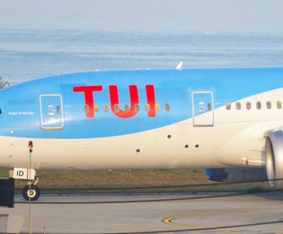 Boeing 787-8 mit dem Kennzeichen G-TUID: Das Flugzeug wird in England zerlegt.