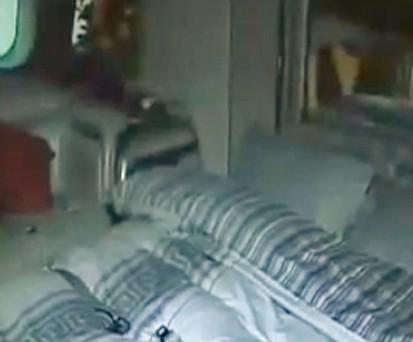 Das Schlafzimmer im Airbus A340: Viel Luxus.