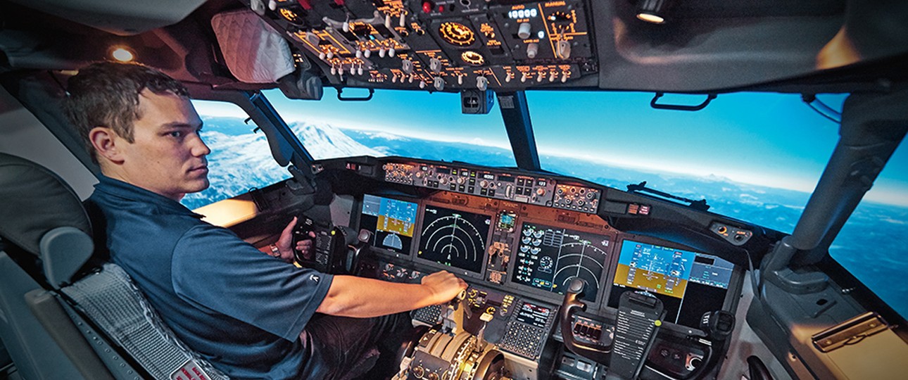 737-Max-Simulator: Boeing schickt Piloten zum Training.