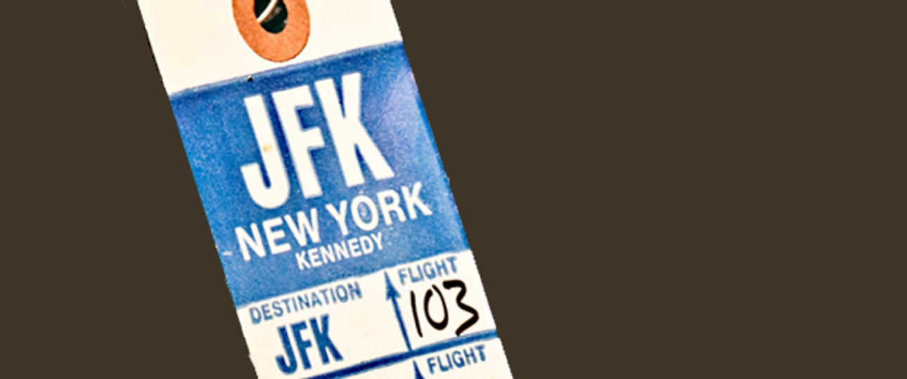 New York JFK: Das Nice-Corps ist unterwegs.